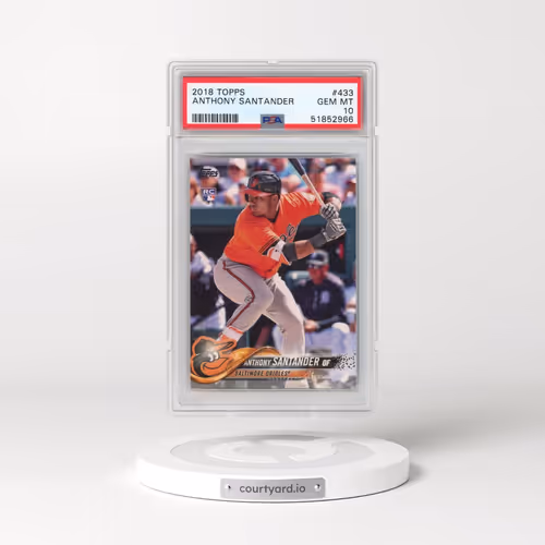 2018 Topps #433 Anthony Santander (PSA 10 GEM MINT)