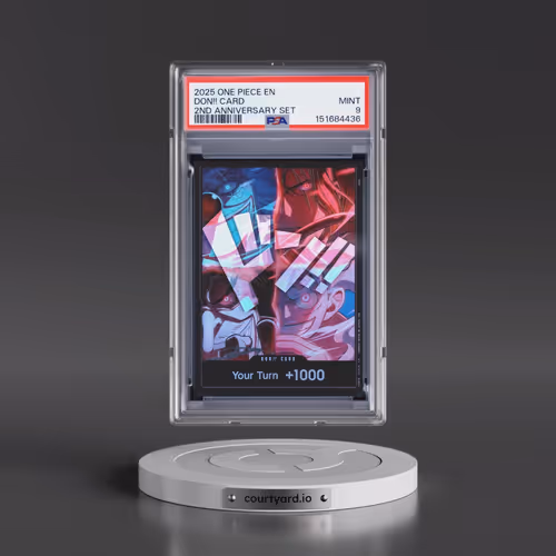 2025 One Piece English Version 2nd Anniversary Set Don!! Card (PSA 9 MINT)