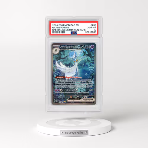 2024 Pokémon Paf EN-Paldean Fates #233 Gardevoir EX - Holo Special Illustration Rare (PSA 10 GEM MINT)