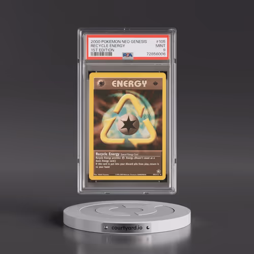 2000 Pokémon Neo Genesis #105 Recycle Energy - 1st Edition (PSA 9 MINT)