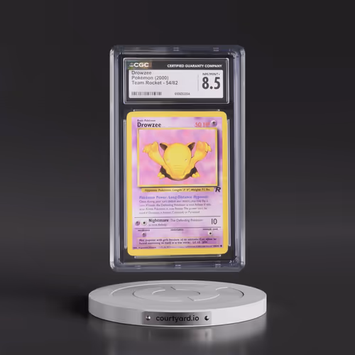 1999 Team Rocket #54/82 Drowzee (CGC 8.5 NM-MT+)