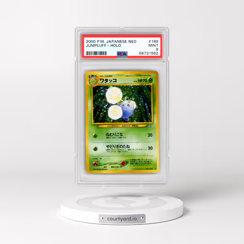 2000 Pokémon Neo #189 Jumpluff - Holo (PSA 9 MINT)