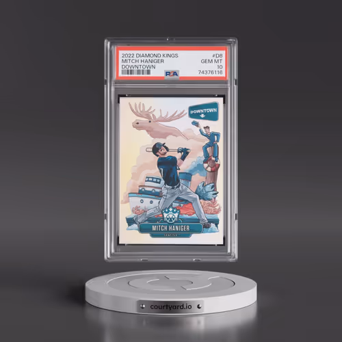 2022 Panini Diamond Kings Downtown #D8 Mitch Haniger (PSA 10 GEM MINT)