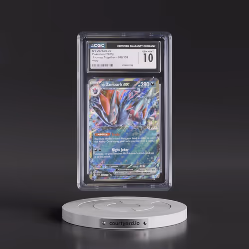 2025 Pokémon Jtg EN-Journey Together #098 N's Zoroark EX - Holo (CGC 10 GEM MINT)