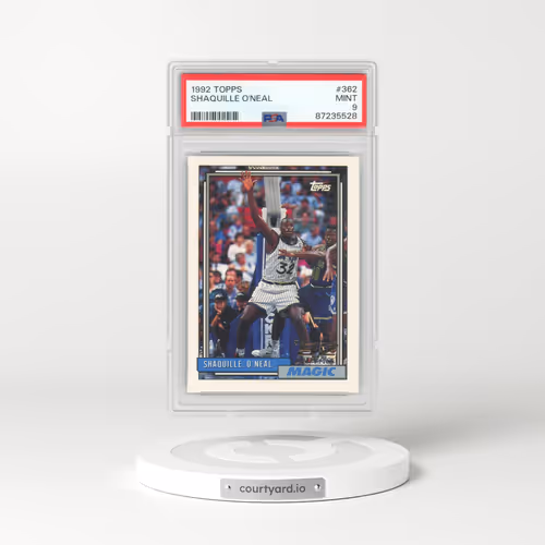 1992 Topps #362 Shaquille O'Neal (PSA 9 MINT)