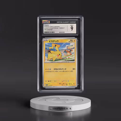 2022 Scarlet & Violet Promos #120/SV-P Pikachu - Gift Campaign (CGC 9 MINT)
