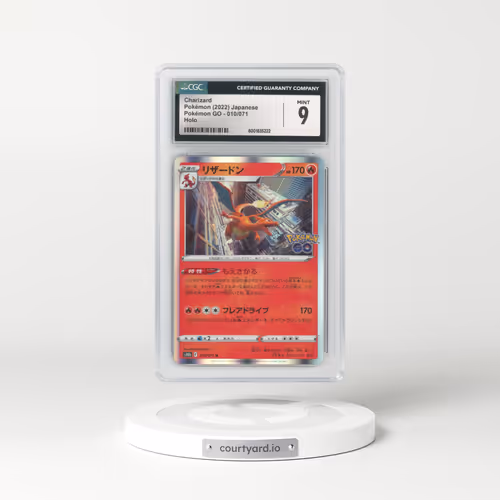 2022 Pokémon GO #010/071 Charizard - Holo (CGC 9 MINT)