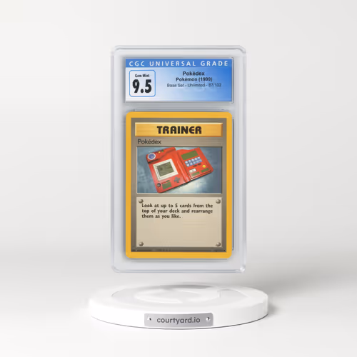 1999 Base Set #87/102 Pokédex (CGC 10 GEM MINT)
