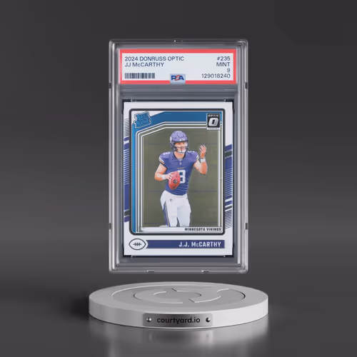 2024 Panini Donruss Optic #235 JJ McCarthy (PSA 9 MINT)