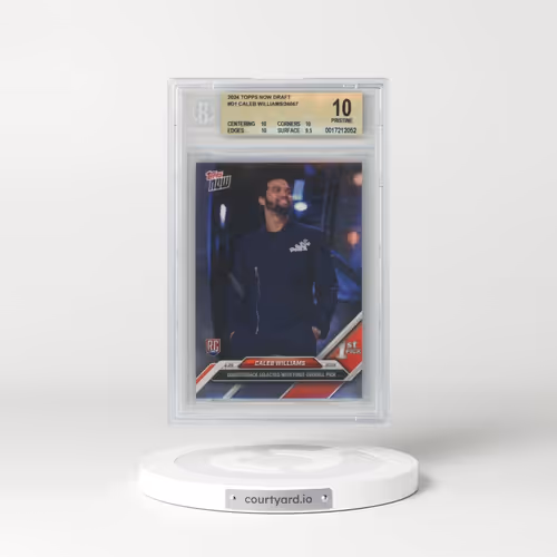 2024 Topps Now #D1 Caleb Williams (BGS 10 PRISTINE)
