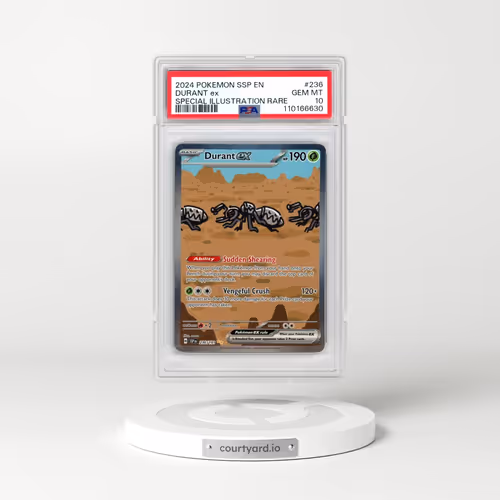 2024 Pokémon Ssp EN-Surging Sparks #236 Durant EX - Holo Special Illustration Rare (PSA 10 GEM MINT)