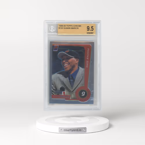 1999 Topps Chrome #120 Shawn Marion (BGS 9.5 GEM MINT)