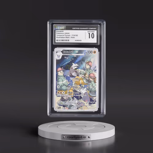2023 Temporal Forces - TEF EN #174/162 Excadrill - Illustration Rare Holo (CGC 10 GEM MINT)