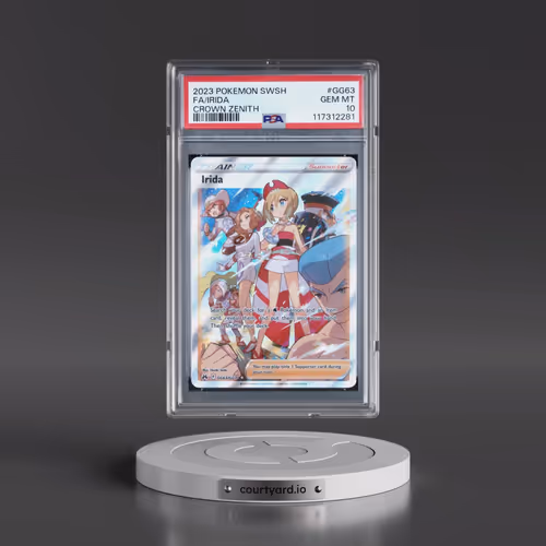 2023 Pokémon Sword and Shield Crown Zenith #GG63 Irida - Full Art (PSA 10 GEM MINT)