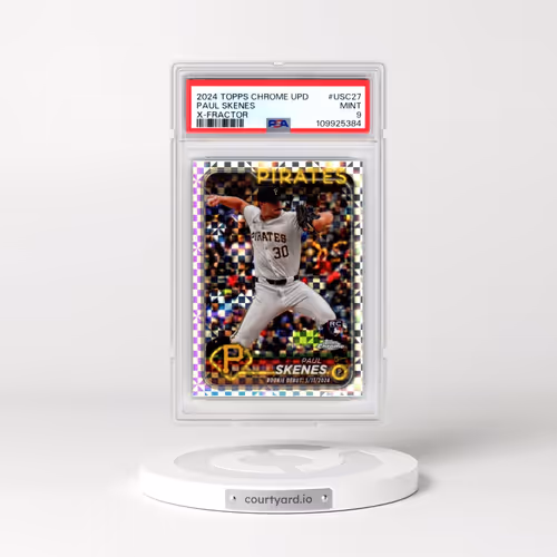 2024 Topps Chrome Update #USC27 Paul Skenes - X-Fractor (PSA 9 MINT)