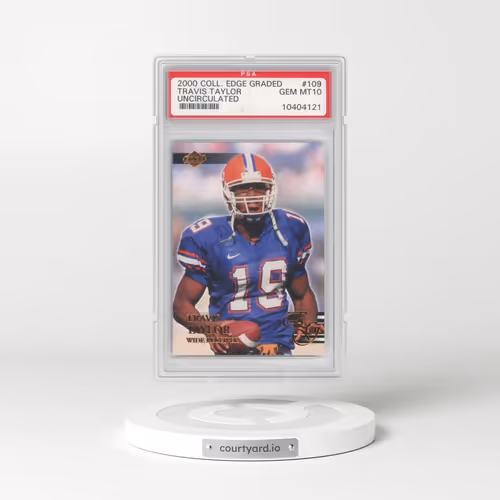 2000 Collector's Edge Graded #109 Travis Taylor - Uncirculated (PSA 10 GEM MINT)