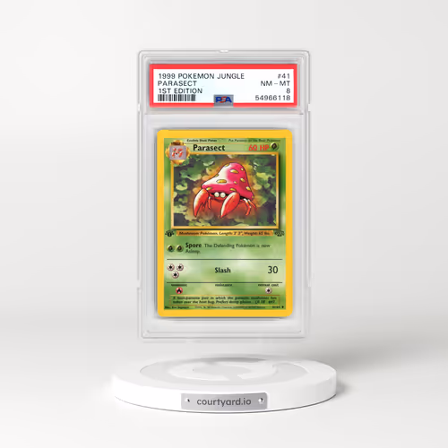 1999 Pokémon Jungle #41 Parasect - 1st Edition (PSA 8 NM-MT)