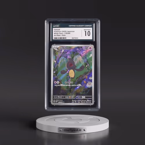 2025 White Flare - sv11W #119/086 Yamask - Art Rare Holo (CGC 10 GEM MINT)