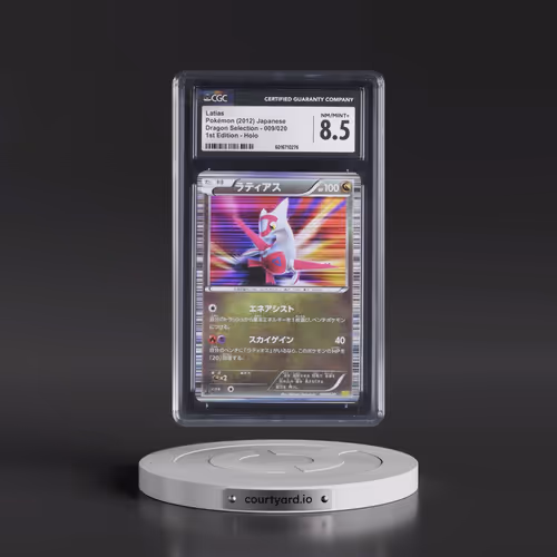 2012 Dragon Selection #009/020 Latias - 1st Edition Holo (CGC 8.5 NM-MT+)
