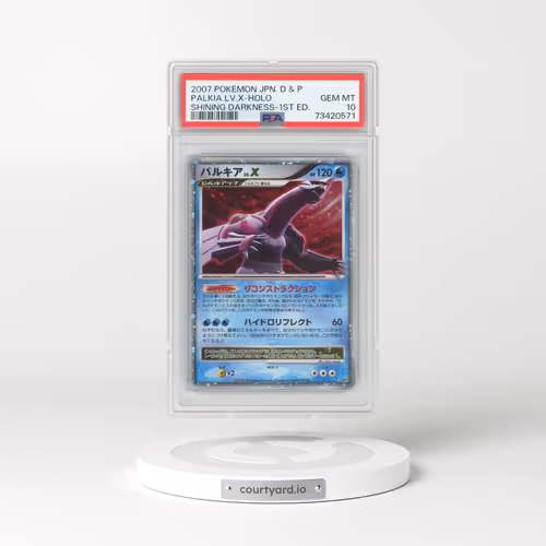 2007 Pokémon Diamond & Pearl Shining Darkness Palkia LV.X - 1st Edition Holo (PSA 10 GEM MINT)