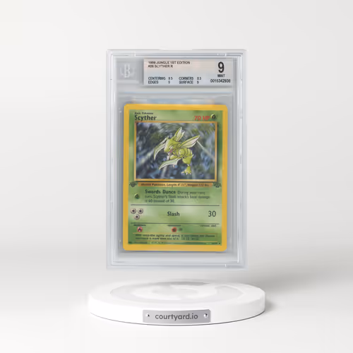 1999 Jungle #26 Scyther - 1st Edition 1st Edition (BGS 9 MINT)