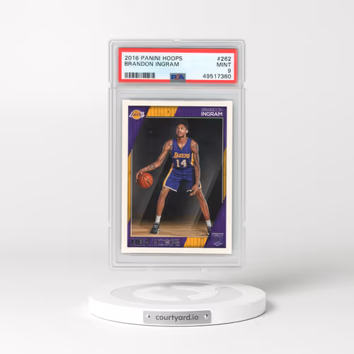 2016 Panini Hoops #262 Brandon Ingram (PSA 9 MINT)