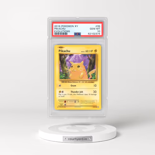 2016 Pokémon XY Evolutions #35 Pikachu (PSA 10 GEM MINT)
