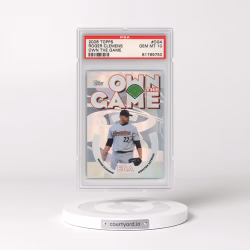 2006 Topps Own the Game #OG4 Roger Clemens (PSA 10 GEM MINT)