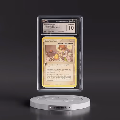 2005 EX Delta Species #95/113 Holon Researcher (CGC 10 GEM MINT)