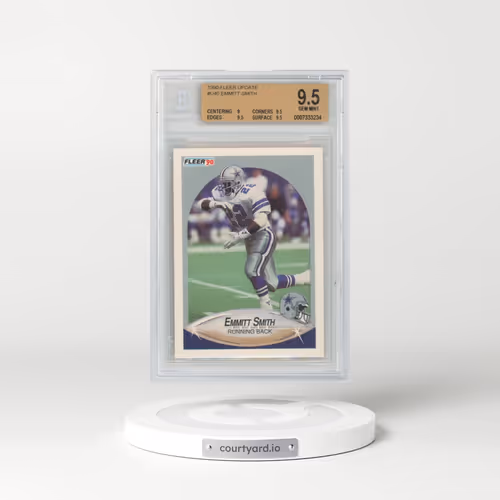 1990 Fleer Update #U-40 Emmitt Smith (BGS 9.5 GEM MINT)