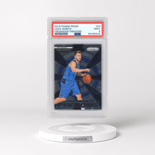 2018 Panini Prizm Freshman Phenoms #23 Luka Doncic (PSA 9 MINT)