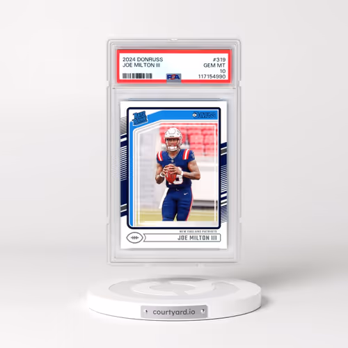 2024 Panini Donruss #319 Joe Milton III (PSA 10 GEM MINT)