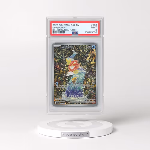 2023 Pokémon Pal EN-Paldea Evolved #203 Magikarp - Illustration Rare (PSA 9 MINT)