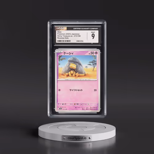 2023 Shiny Treasure ex #073/190 Abra - Reverse Holo Digitized (CGC 9 MINT)