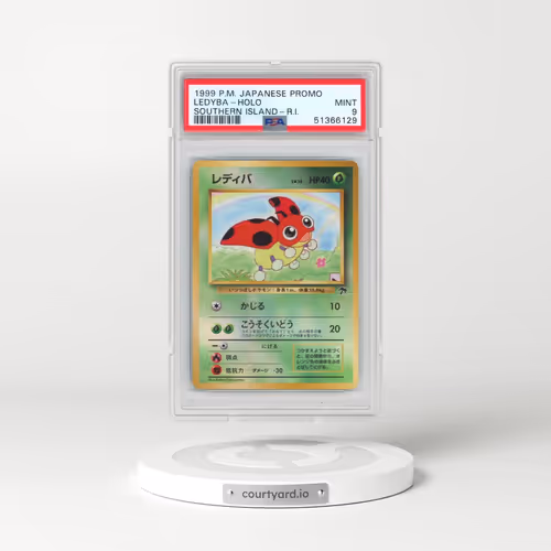 1999 Pokémon Promo Southern Islands Ledyba - Holo Southern Island-R.I. (PSA 9 MINT)