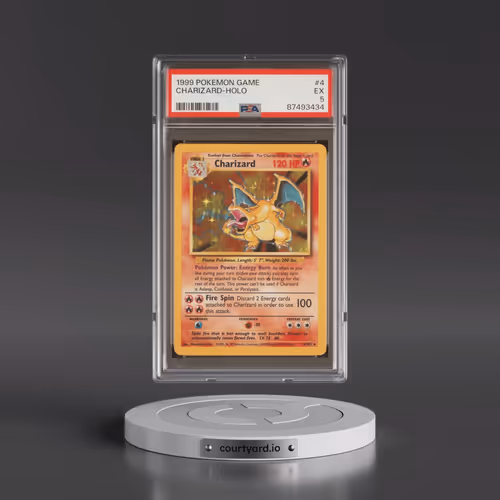 1999 Pokémon Game #4 Charizard - Holo (PSA 5 EX)