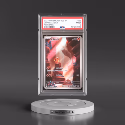 2023 Pokémon Sv2a-Pokemon 151 #168 Charmander - Art Rare (PSA 9 MINT)