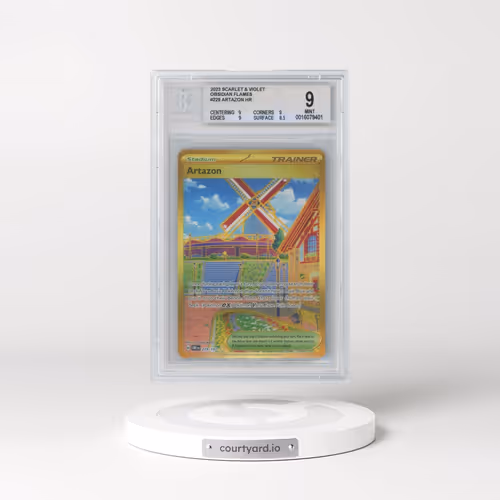 2023 Obsidian Flames - OBF EN #229 Artazon - Hyper Rare Holo (BGS 9 MINT)