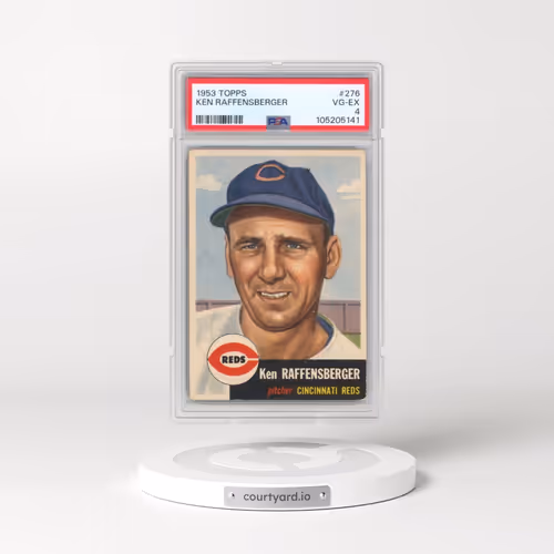 1953 Topps #276 Ken Raffensberger (PSA 4 VG-EX)