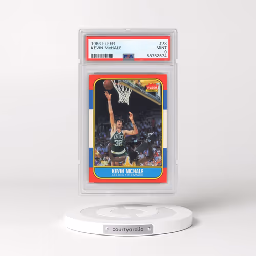 1986 Fleer #73 Kevin McHale (PSA 9 MINT)