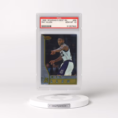 1996 Bowman's Best Rookie #R5 Ray Allen (PSA 10 GEM MINT)