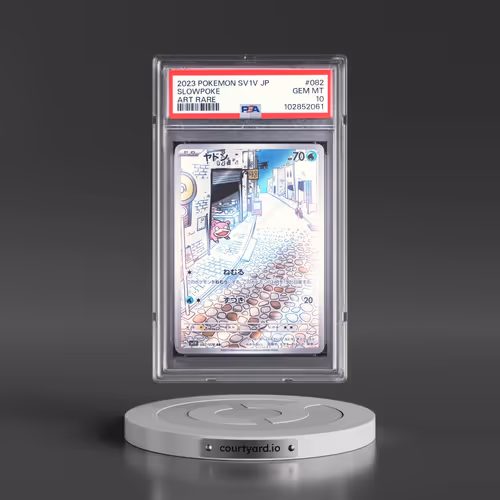 2023 Pokémon Sv1v-Violet EX #082 Slowpoke - Art Rare (PSA 10 GEM MINT)