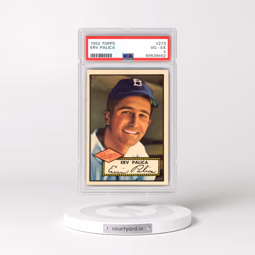 1952 Topps #273 Erv Palica (PSA 4 VG-EX)