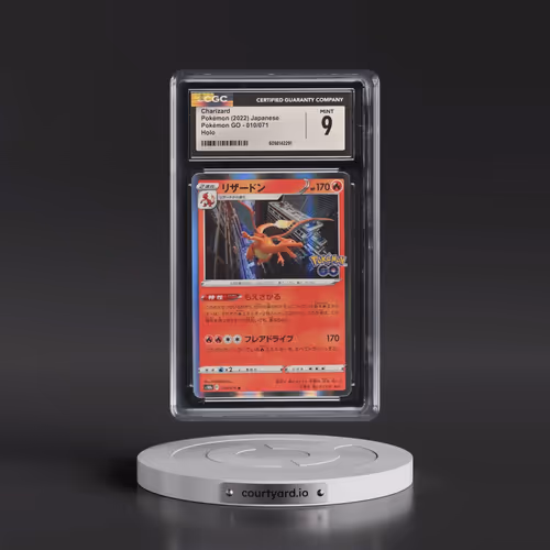 2022 Pokémon GO #010/071 Charizard - Holo (CGC 9 MINT)