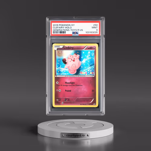 2016 Pokémon XY Generations #50 Clefairy - Holo Toys R US (PSA 9 MINT)