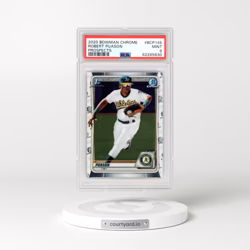 2020 Bowman Chrome Prospects #BCP145 Robert Puason (PSA 9 MINT)