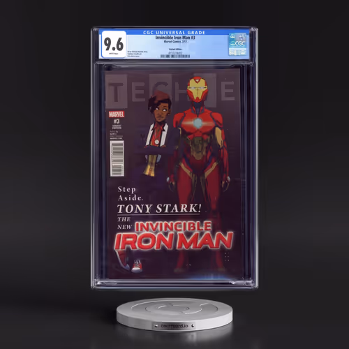 Invincible Iron Man #3 CGC 9.6 White Pages (Marvel Comics, 3/17) - Universal Variant Edition