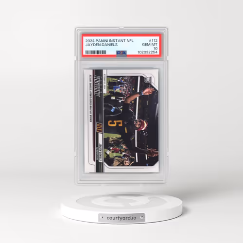 2024 Panini Instant NFL #112 Jayden Daniels (PSA 10 GEM MINT)