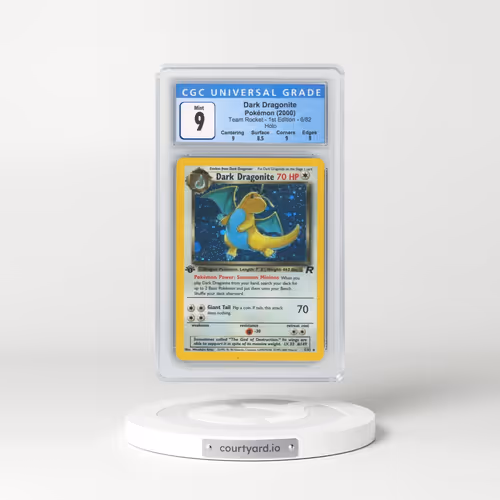 2000 Team Rocket #5/82 Dark Dragonite - 1st Edition Holo (CGC 9 MINT)