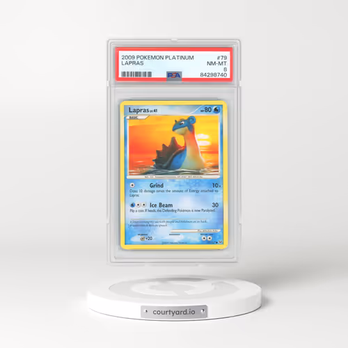 2009 Pokémon Platinum #79 Lapras (PSA 8 NM-MT)